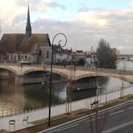 Chambre privée dans maison centre-ville Sens Petit-déjeuner compris Esterno foto